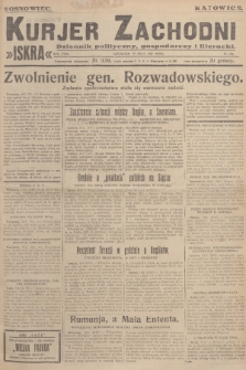 Kurjer Zachodni Iskra : dziennik polityczny, gospodarczy i literacki. R.18, 1927, nr 136