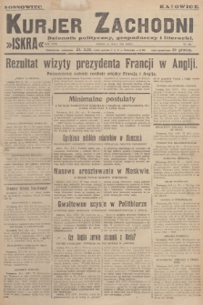 Kurjer Zachodni Iskra : dziennik polityczny, gospodarczy i literacki. R.18, 1927, nr 138