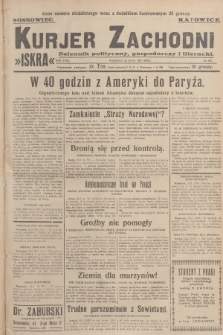 Kurjer Zachodni Iskra : dziennik polityczny, gospodarczy i literacki. R.18, 1927, nr 139