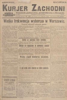 Kurjer Zachodni Iskra : dziennik polityczny, gospodarczy i literacki. R.18, 1927, nr 140 + dod.