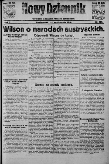 Nowy Dziennik. 1918 , nr 102
