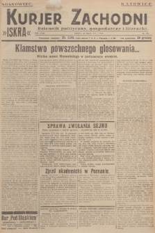 Kurjer Zachodni Iskra : dziennik polityczny, gospodarczy i literacki. R.18, 1927, nr 145