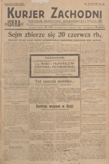 Kurjer Zachodni Iskra : dziennik polityczny, gospodarczy i literacki. R.18, 1927, nr 150