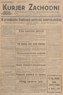 Kurjer Zachodni Iskra : dziennik polityczny, gospodarczy i literacki. R.18, 1927, nr 151
