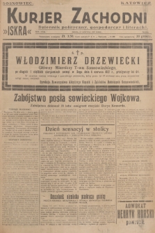 Kurjer Zachodni Iskra : dziennik polityczny, gospodarczy i literacki. R.18, 1927, nr 155