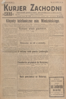 Kurjer Zachodni Iskra : dziennik polityczny, gospodarczy i literacki. R.18, 1927, nr 158