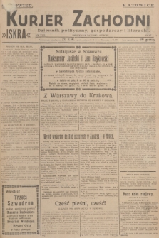 Kurjer Zachodni Iskra : dziennik polityczny, gospodarczy i literacki. R.18, 1927, nr 167 + dod.
