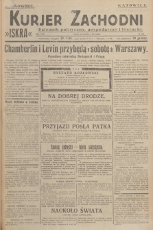 Kurjer Zachodni Iskra : dziennik polityczny, gospodarczy i literacki. R.18, 1927, nr 169