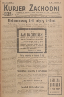 Kurjer Zachodni Iskra : dziennik polityczny, gospodarczy i literacki. R.18, 1927, nr 176