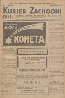 Kurjer Zachodni Iskra : dziennik polityczny, gospodarczy i literacki. R.18, 1927, nr 187