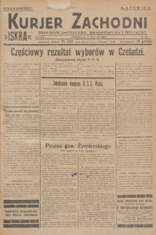 Kurjer Zachodni Iskra : dziennik polityczny, gospodarczy i literacki. R.18, 1927, nr 188 + dod.