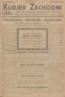 Kurjer Zachodni Iskra : dziennik polityczny, gospodarczy i literacki. R.18, 1927, nr 189