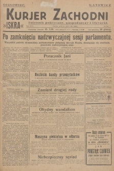 Kurjer Zachodni Iskra : dziennik polityczny, gospodarczy i literacki. R.18, 1927, nr 192