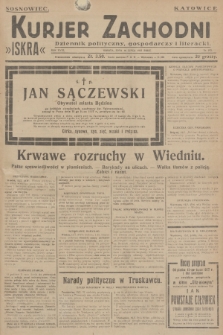 Kurjer Zachodni Iskra : dziennik polityczny, gospodarczy i literacki. R.18, 1927, nr 193