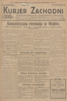 Kurjer Zachodni Iskra : dziennik polityczny, gospodarczy i literacki. R.18, 1927, nr 194