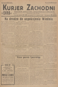 Kurjer Zachodni Iskra : dziennik polityczny, gospodarczy i literacki. R.18, 1927, nr 195 + dod.