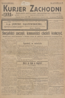Kurjer Zachodni Iskra : dziennik polityczny, gospodarczy i literacki. R.18, 1927, nr 197