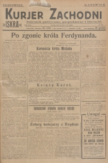 Kurjer Zachodni Iskra : dziennik polityczny, gospodarczy i literacki. R.18, 1927, nr 199