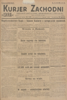 Kurjer Zachodni Iskra : dziennik polityczny, gospodarczy i literacki. R.18, 1927, nr 207