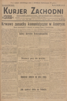 Kurjer Zachodni Iskra : dziennik polityczny, gospodarczy i literacki. R.18, 1927, nr 215