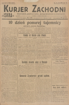 Kurjer Zachodni Iskra : dziennik polityczny, gospodarczy i literacki. R.18, 1927, nr 223 + dod.