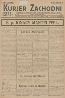 Kurjer Zachodni Iskra : dziennik polityczny, gospodarczy i literacki. R.18, 1927, nr 225