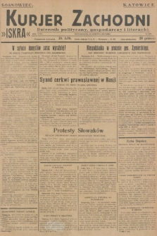 Kurjer Zachodni Iskra : dziennik polityczny, gospodarczy i literacki. R.18, 1927, nr 229 + dod.