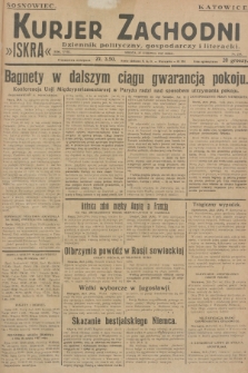 Kurjer Zachodni Iskra : dziennik polityczny, gospodarczy i literacki. R.18, 1927, nr 234