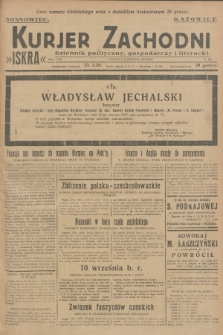 Kurjer Zachodni Iskra : dziennik polityczny, gospodarczy i literacki. R.18, 1927, nr 235