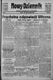 Nowy Dziennik. 1918 , nr 106