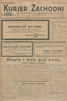 Kurjer Zachodni Iskra : dziennik polityczny, gospodarczy i literacki. R.18, 1927, nr 240