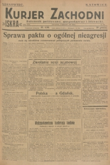 Kurjer Zachodni Iskra : dziennik polityczny, gospodarczy i literacki. R.18, 1927, nr 246