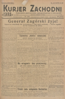 Kurjer Zachodni Iskra : dziennik polityczny, gospodarczy i literacki. R.18, 1927, nr 253
