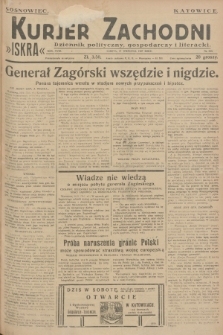 Kurjer Zachodni Iskra : dziennik polityczny, gospodarczy i literacki. R.18, 1927, nr 255