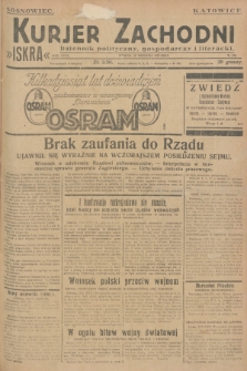 Kurjer Zachodni Iskra : dziennik polityczny, gospodarczy i literacki. R.18, 1927, nr 258