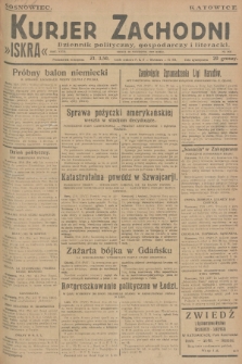 Kurjer Zachodni Iskra : dziennik polityczny, gospodarczy i literacki. R.18, 1927, nr 266