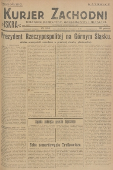Kurjer Zachodni Iskra : dziennik polityczny, gospodarczy i literacki. R.18, 1927, nr 271 + dod.