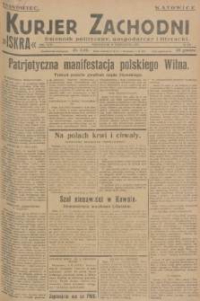 Kurjer Zachodni Iskra : dziennik polityczny, gospodarczy i literacki. R.18, 1927, nr 278 + dod.