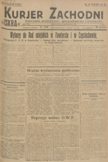 Kurjer Zachodni Iskra : dziennik polityczny, gospodarczy i literacki. R.18, 1927, nr 285 + dod.