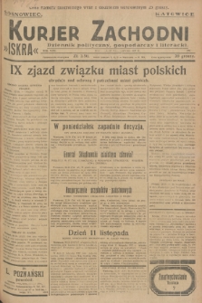 Kurjer Zachodni Iskra : dziennik polityczny, gospodarczy i literacki. R.18, 1927, nr 291