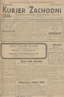 Kurjer Zachodni Iskra : dziennik polityczny, gospodarczy i literacki. R.18, 1927, nr 298