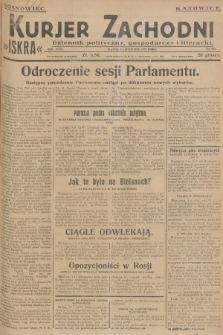 Kurjer Zachodni Iskra : dziennik polityczny, gospodarczy i literacki. R.18, 1927, nr 303
