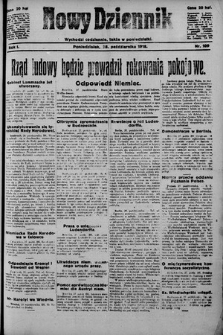 Nowy Dziennik. 1918 , nr 109