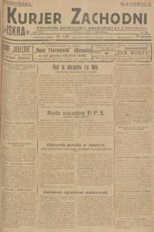 Kurjer Zachodni Iskra : dziennik polityczny, gospodarczy i literacki. R.18, 1927, nr 306 + dod.