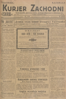 Kurjer Zachodni Iskra : dziennik polityczny, gospodarczy i literacki. R.18, 1927, nr 310