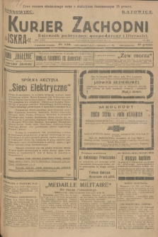 Kurjer Zachodni Iskra : dziennik polityczny, gospodarczy i literacki. R.18, 1927, nr 312