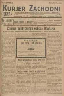 Kurjer Zachodni Iskra : dziennik polityczny, gospodarczy i literacki. R.18, 1927, nr 314