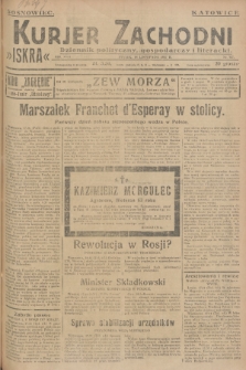 Kurjer Zachodni Iskra : dziennik polityczny, gospodarczy i literacki. R.18, 1927, nr 317