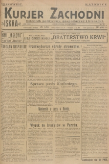 Kurjer Zachodni Iskra : dziennik polityczny, gospodarczy i literacki. R.18, 1927, nr 327 + dod.