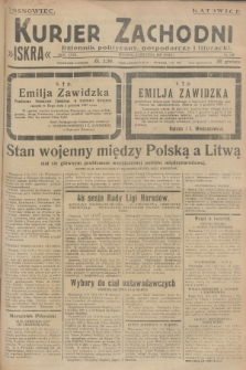 Kurjer Zachodni Iskra : dziennik polityczny, gospodarczy i literacki. R.18, 1927, nr 335